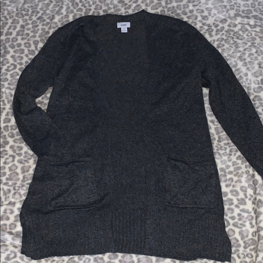 Dark grey cardigan